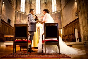 photo de mariage église saint Laurent